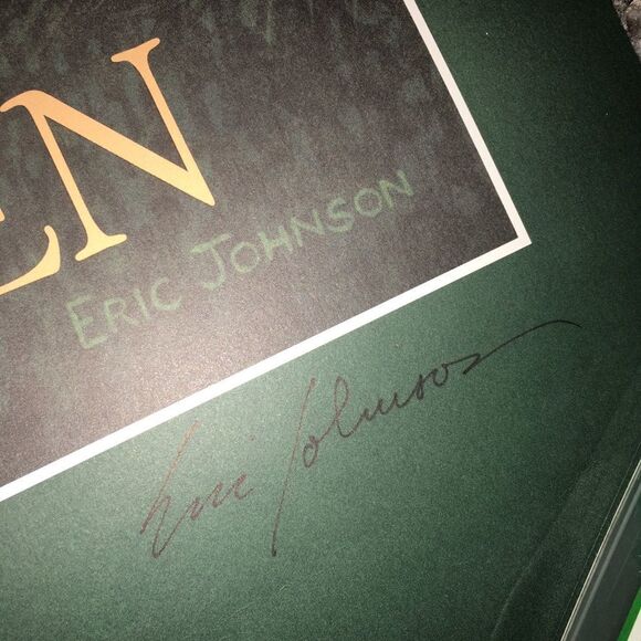 Limited Edition Signed by Eric Johnson 1999 US Open Pinehurst putter boy poster - Picture 2 of 5